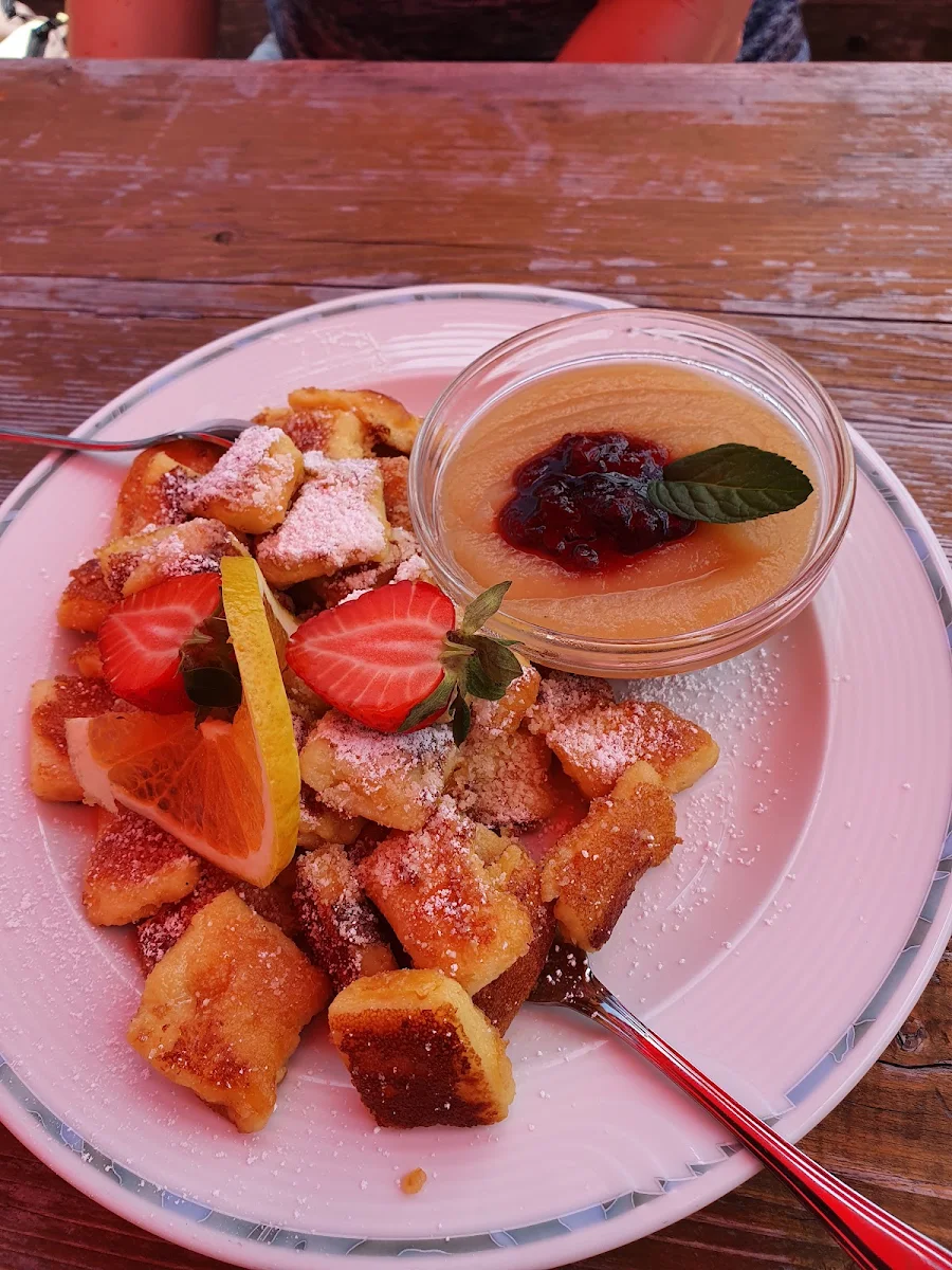 Topfenschmarn Mit Apfelmus