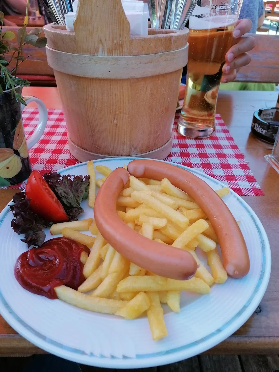 Wienerle Mit Pommes