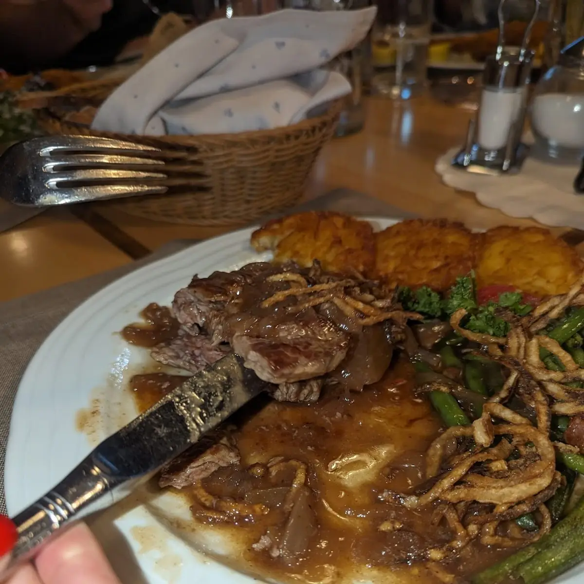 Zwiebelrostbraten