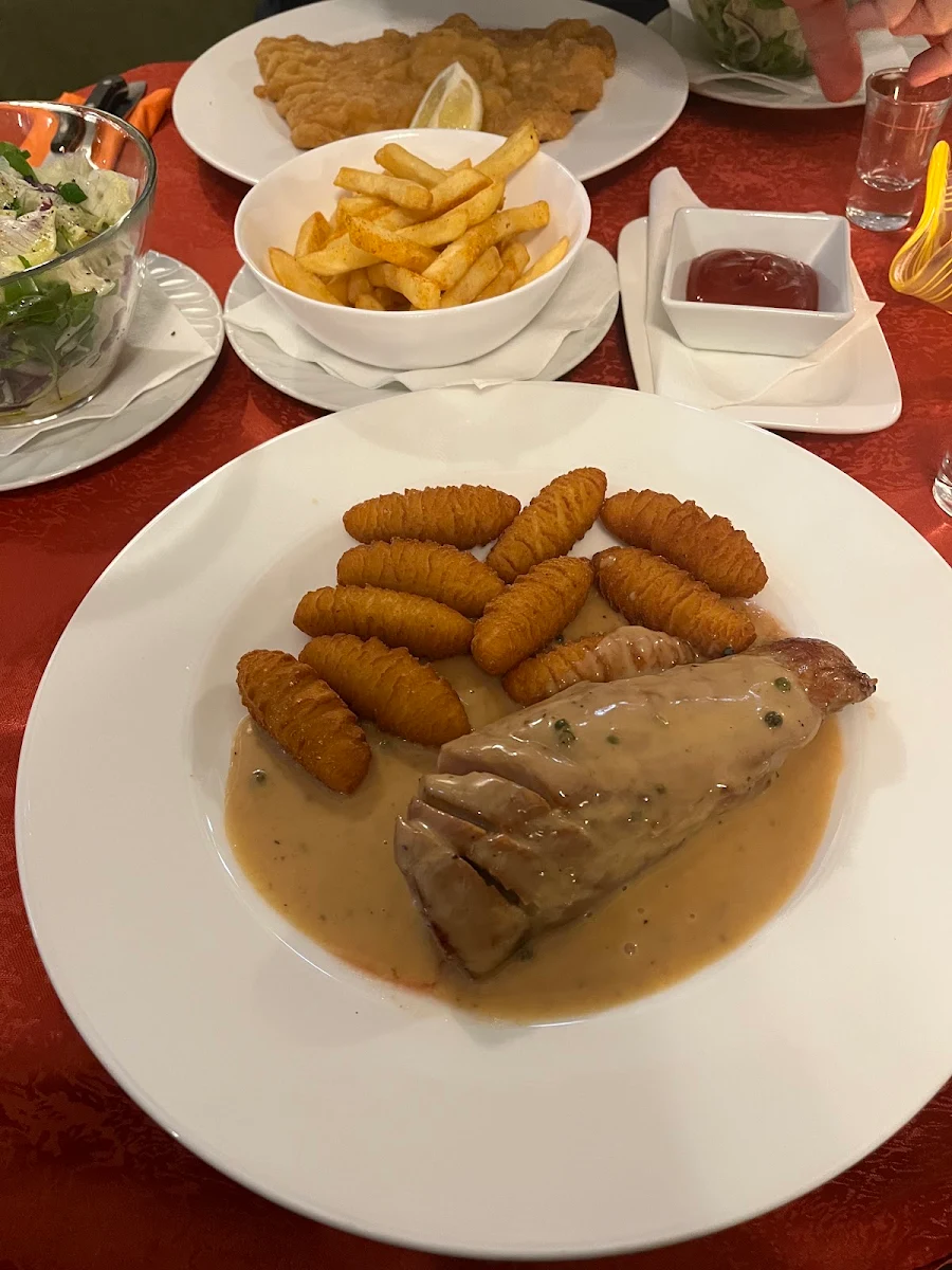 Lungenbraten Vom Schwein In Einer Pfeffersauce