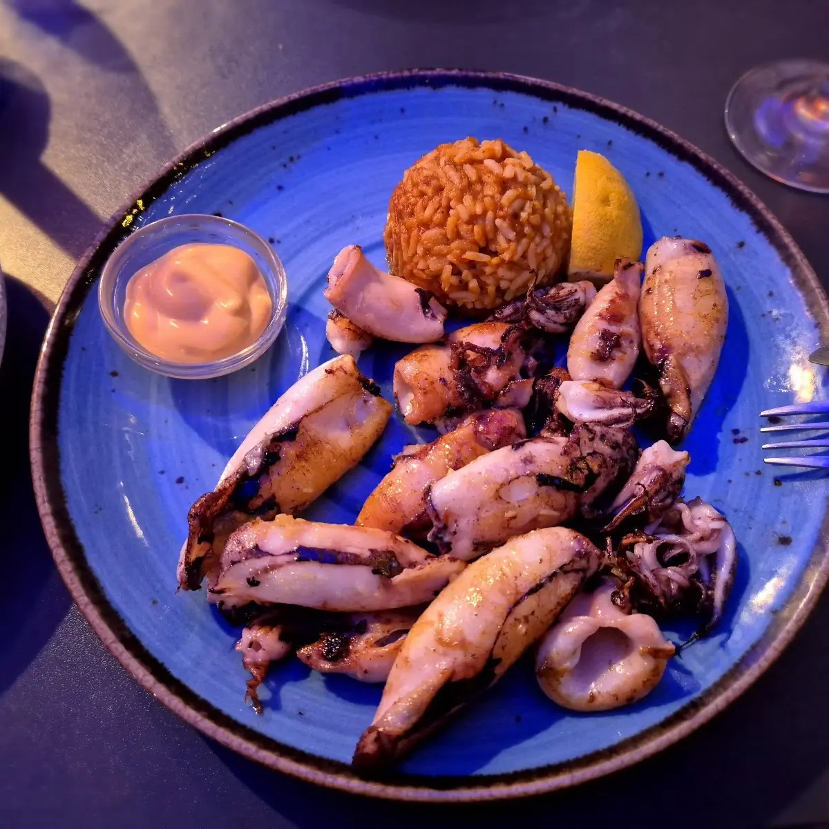 Kalamari Vom Grill