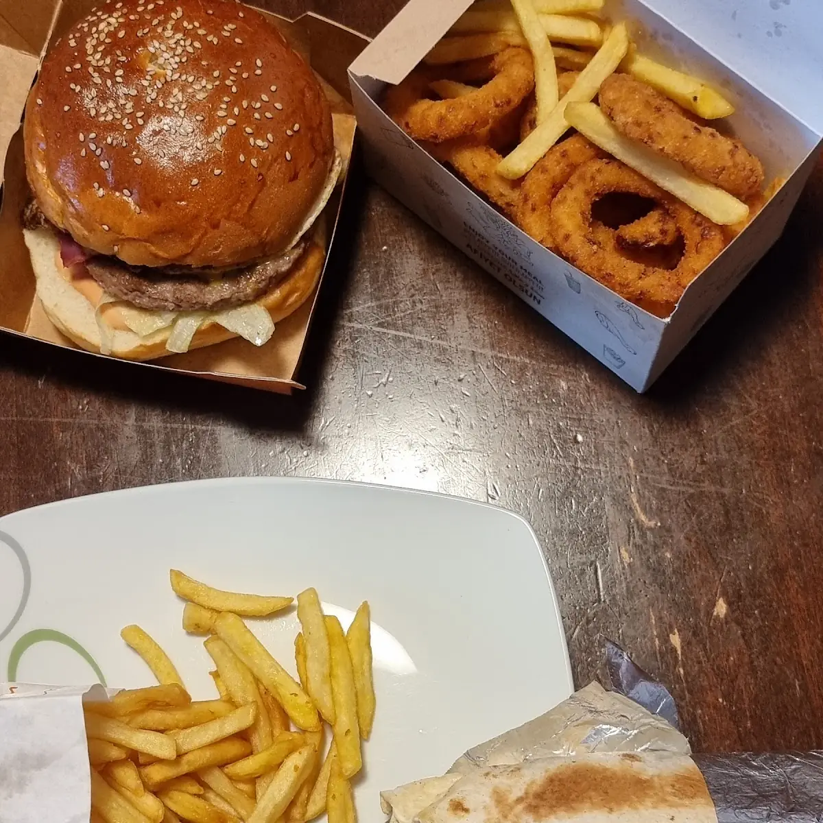 Burger Menü