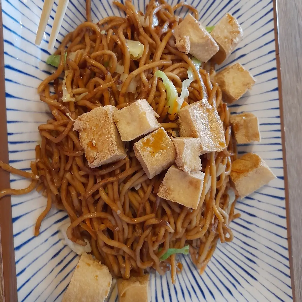 Tofu Mit Nudel