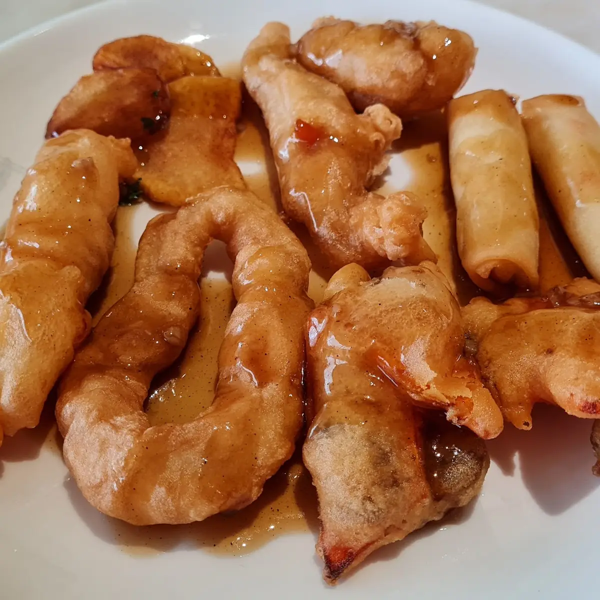 Frittierter Teller