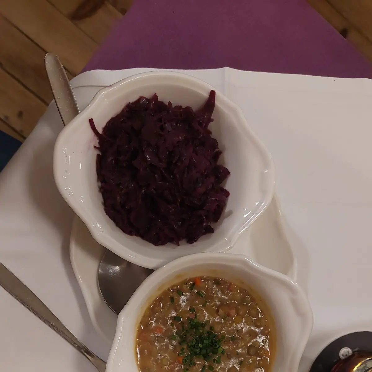 Blaukraut & Linsen