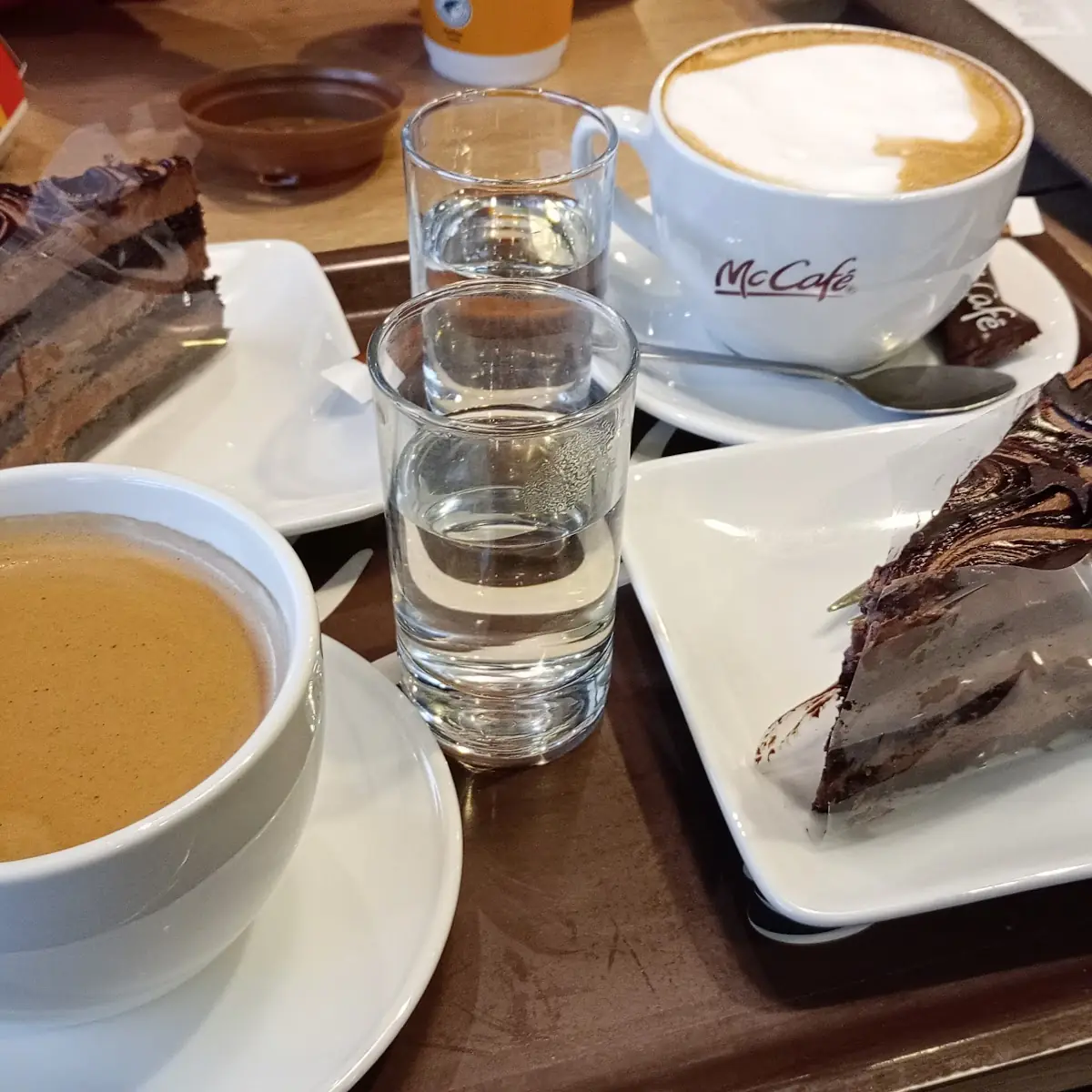 Espresso A Čokoládový Dort