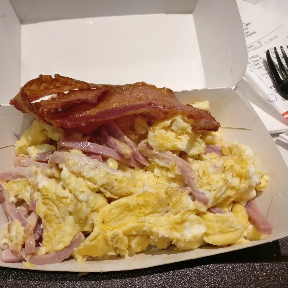 Rührei Mit Speck