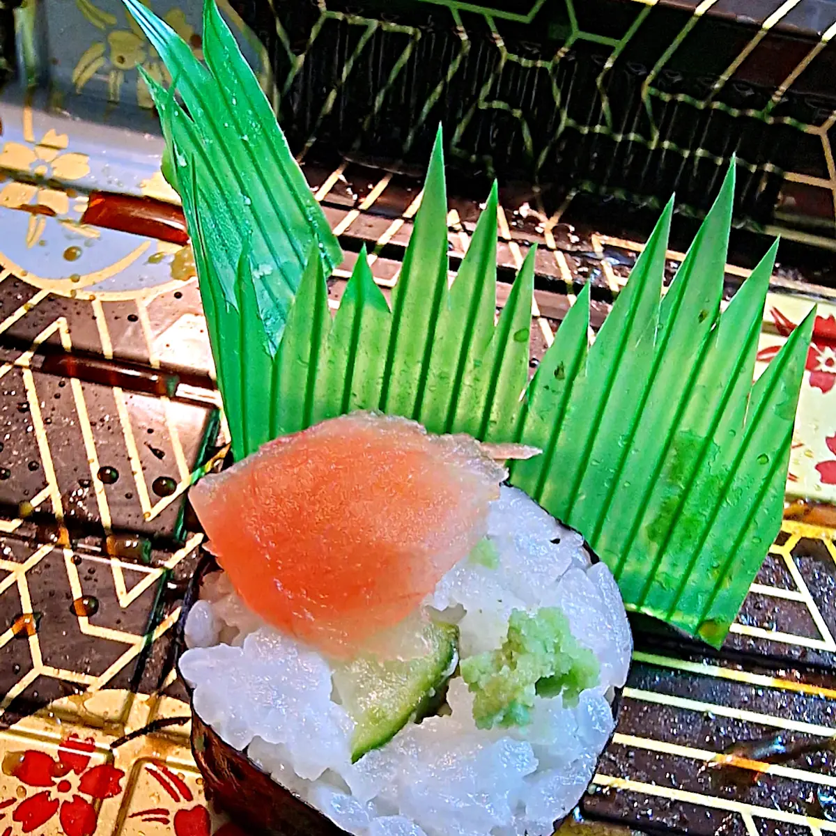 Maki Gurke Mit Ingwer Und Wasabi Roll