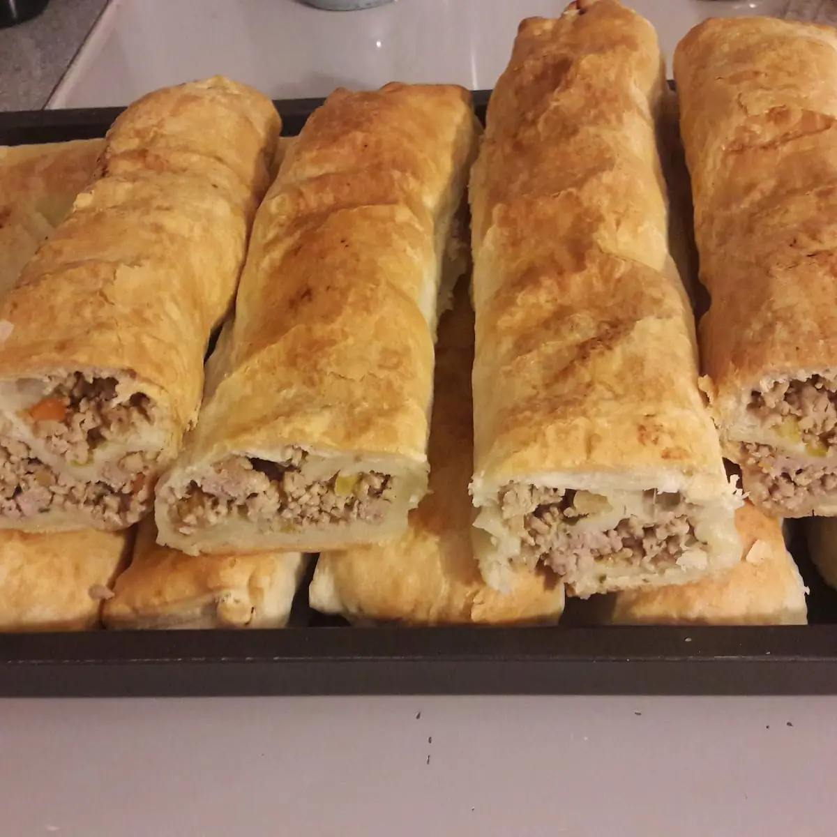 Fleischstrudel