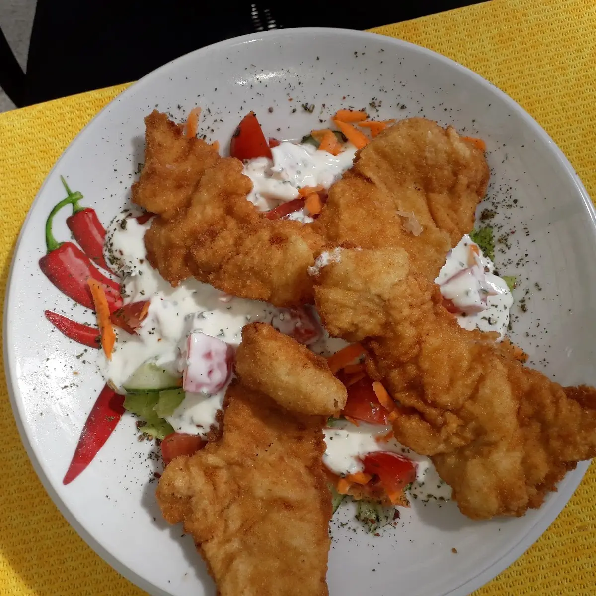 Backhendlsalat