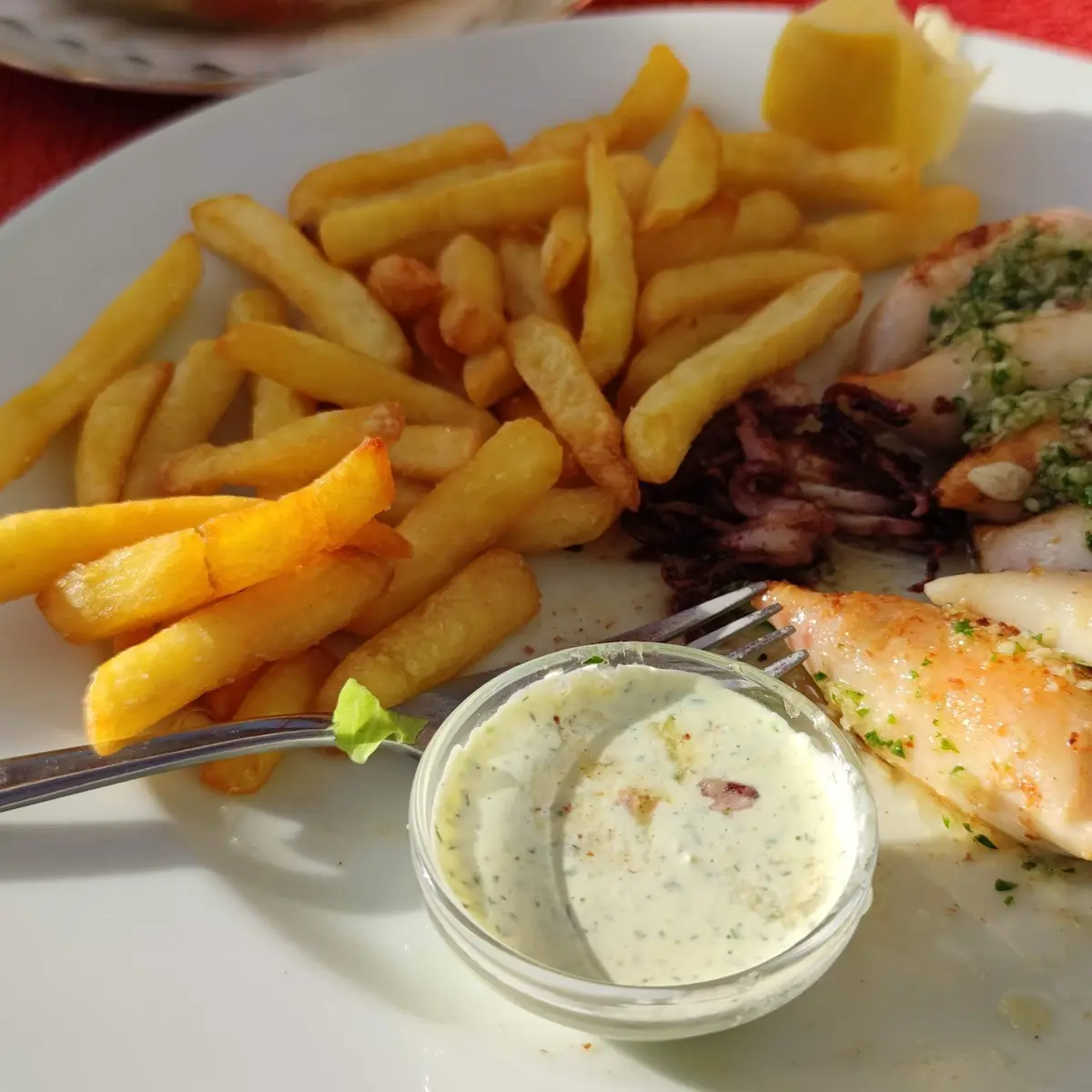 Gemischte Calamari