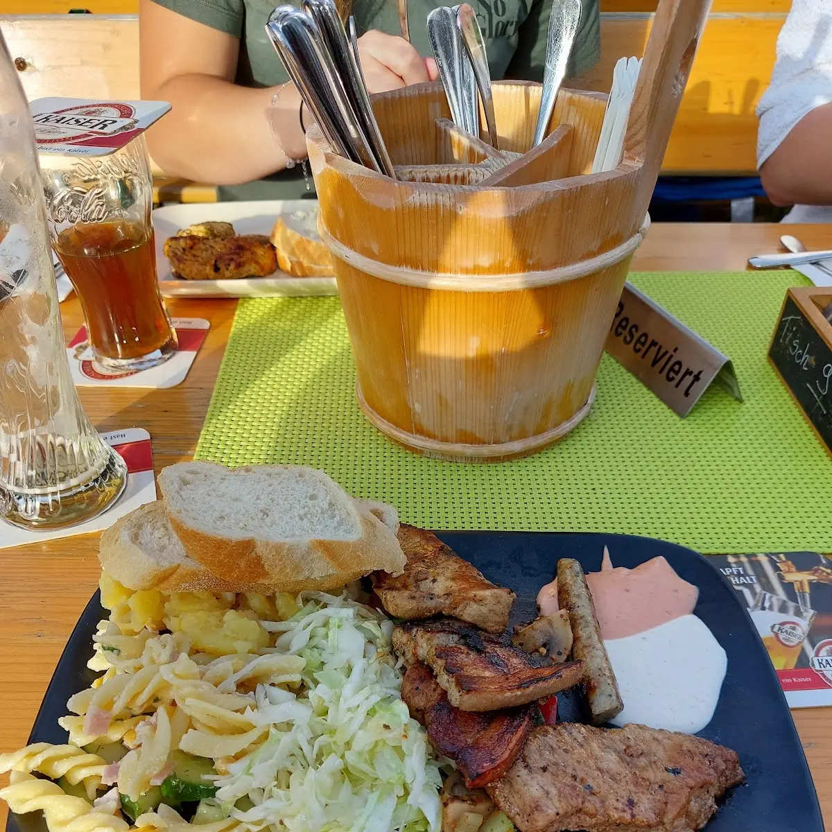 Grillteller Dienstags Abend Grillabend Im Sommer