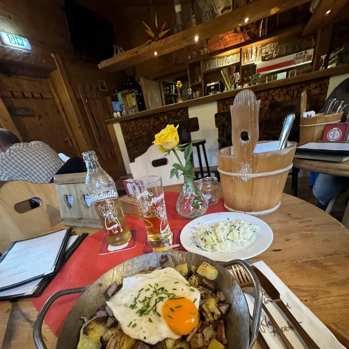 Gröstl Mit Krautsalat