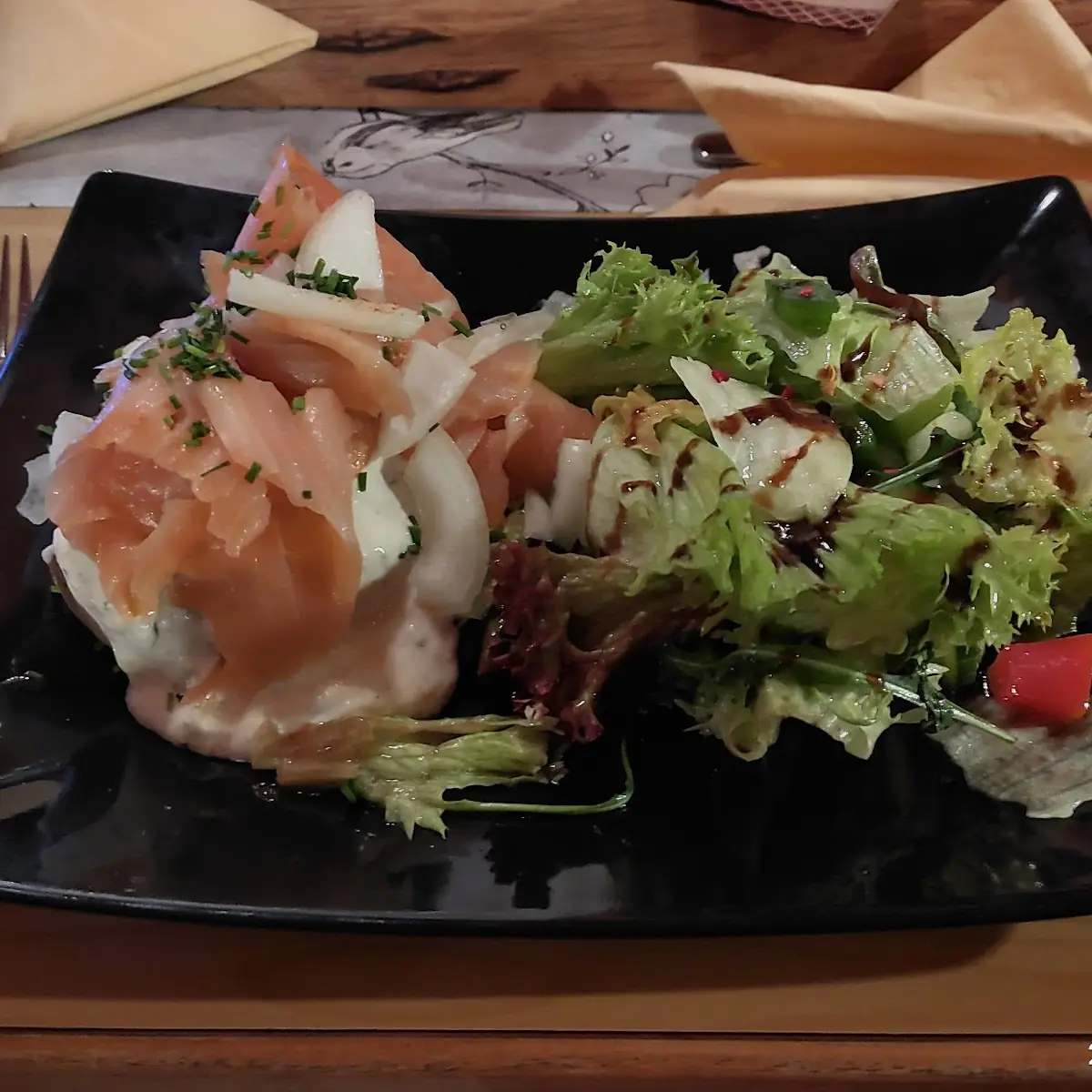 Ofenkartoffel Mit Lachs