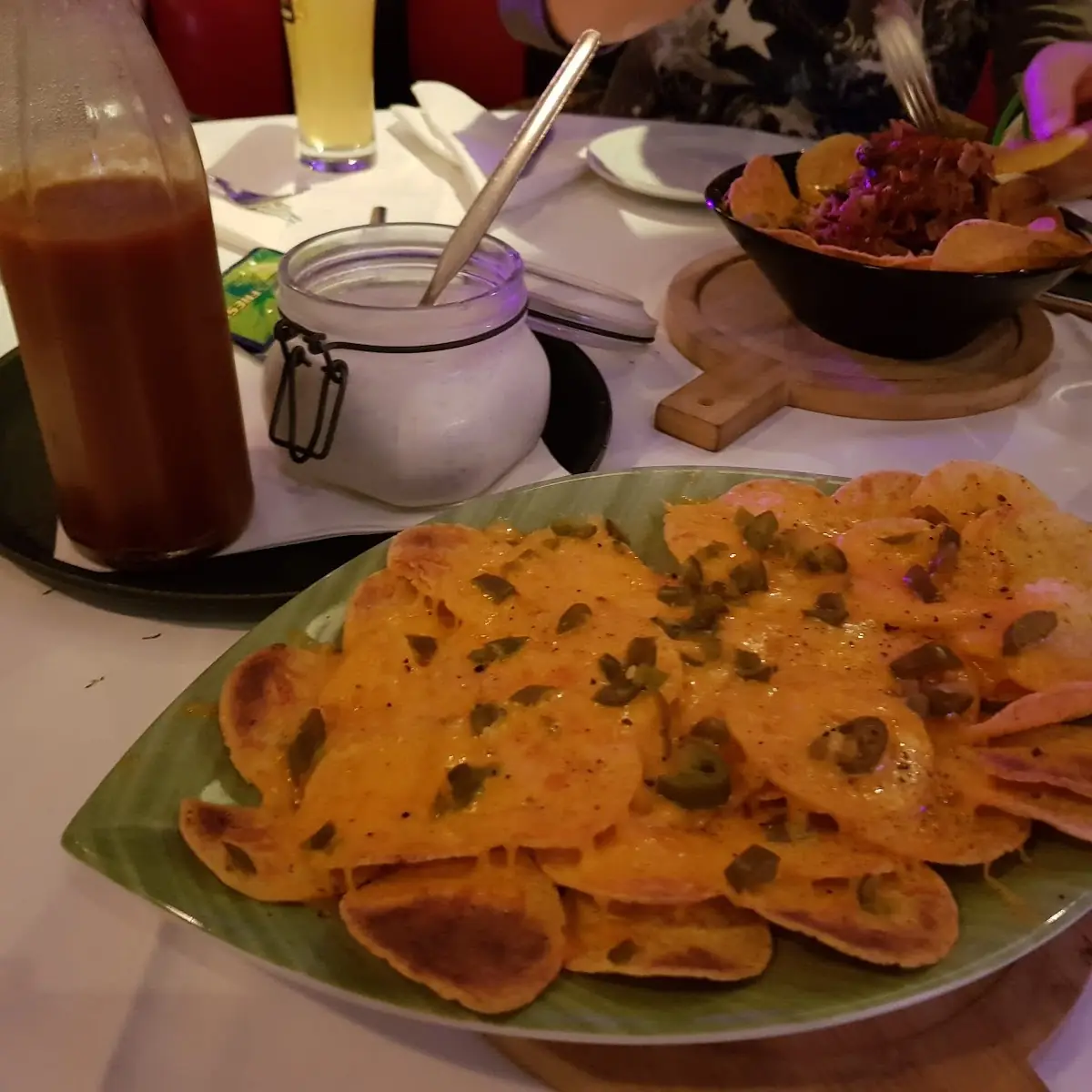 Nachos Con Queso
