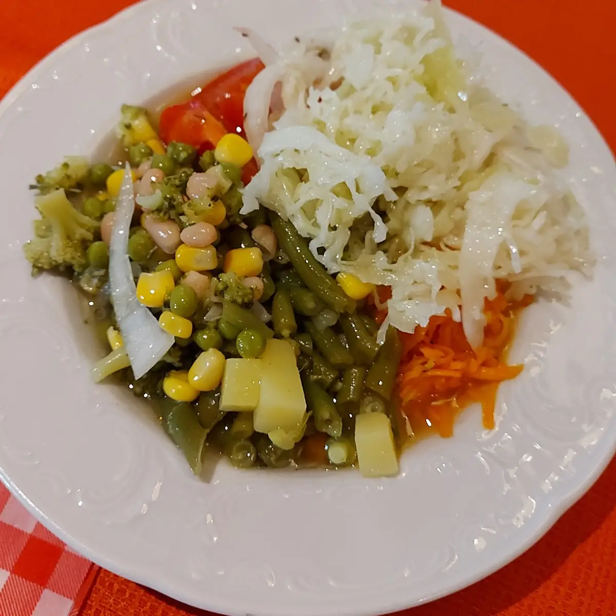Salat Vom Buffet