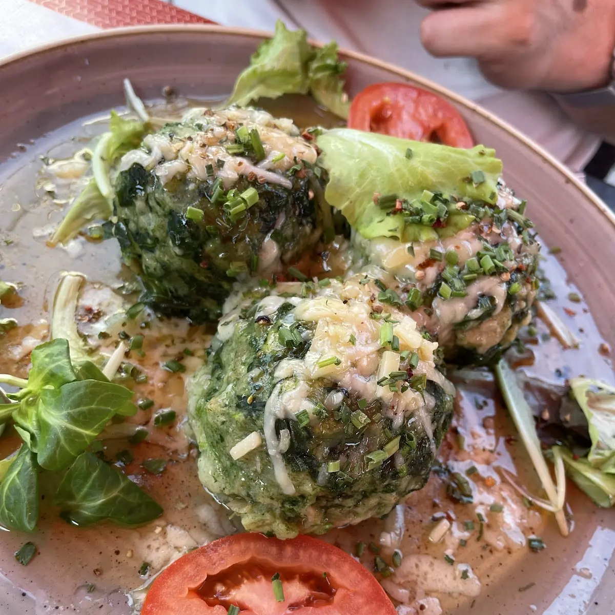 Spinatknödel