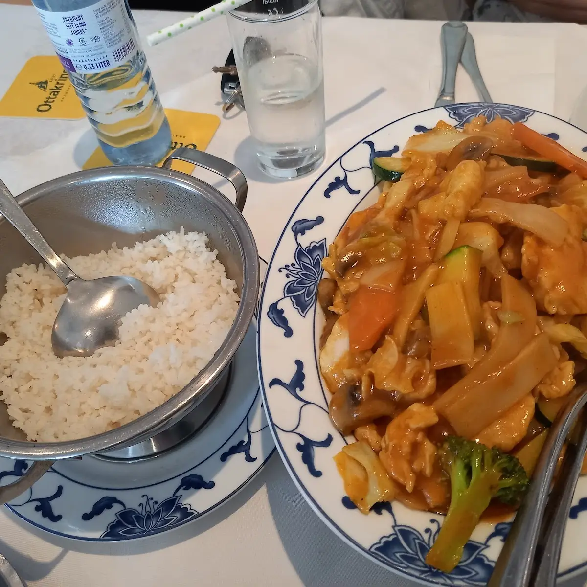 Curry Huhn Mit Reis