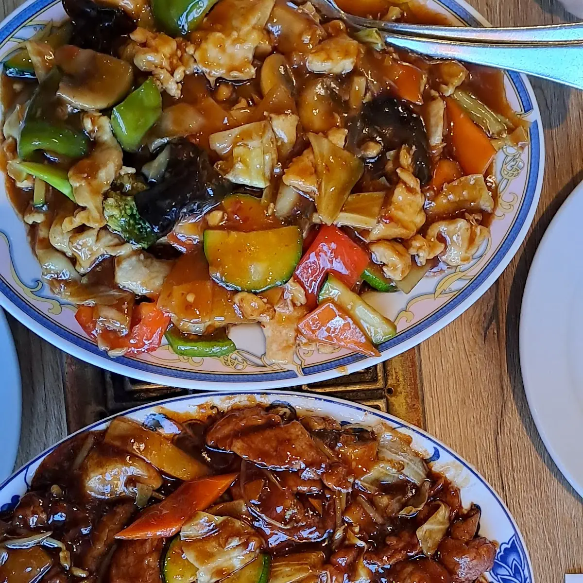 Hühnerfleisch Shezuan Art