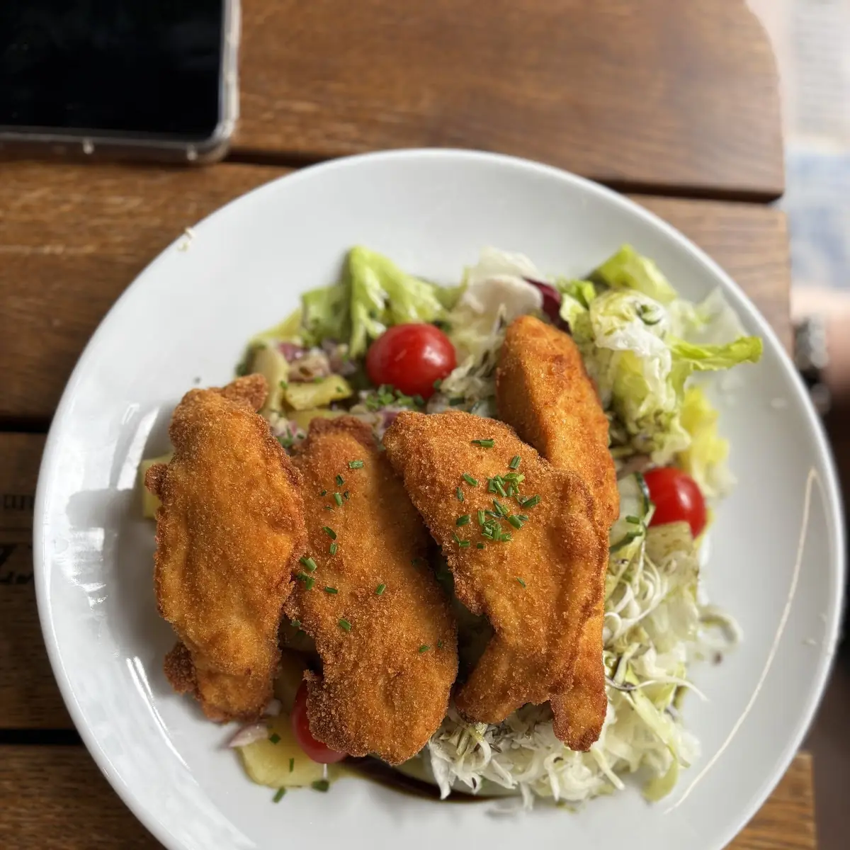 Steirischer Backhendlsalat