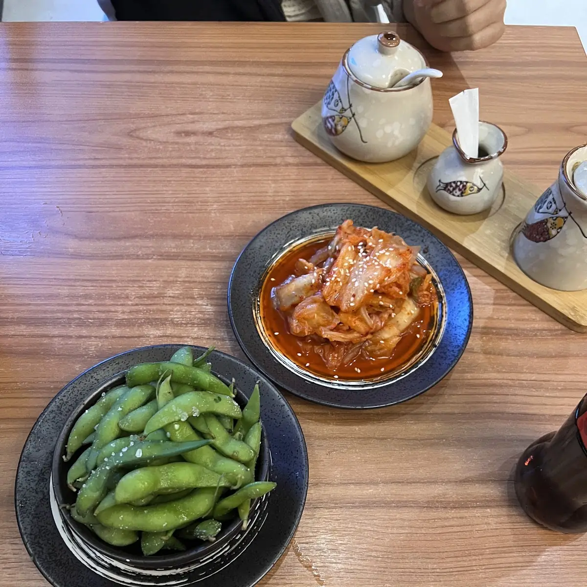 Edamame And Kimchi