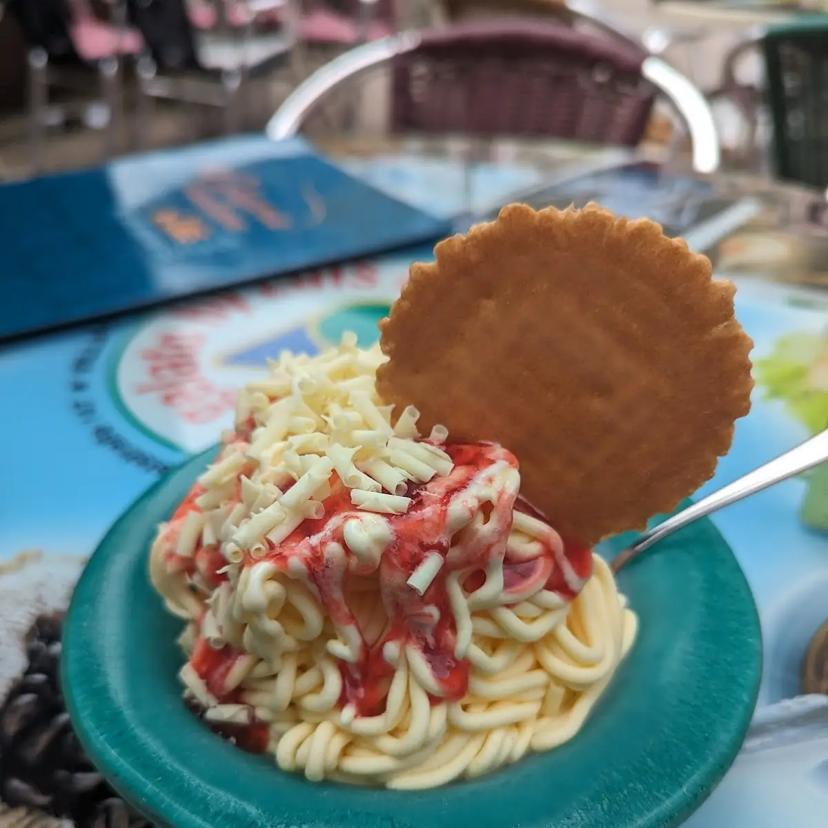 Spaghetti Eis