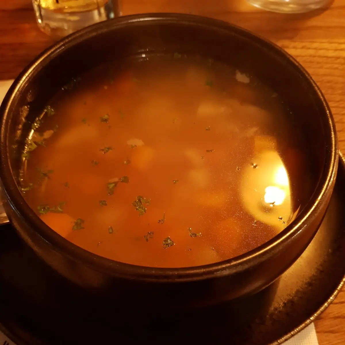 Rindersuppe