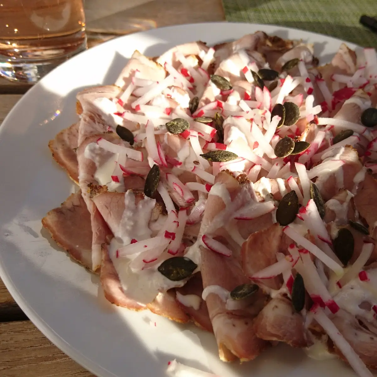 Bratl-carpaccio