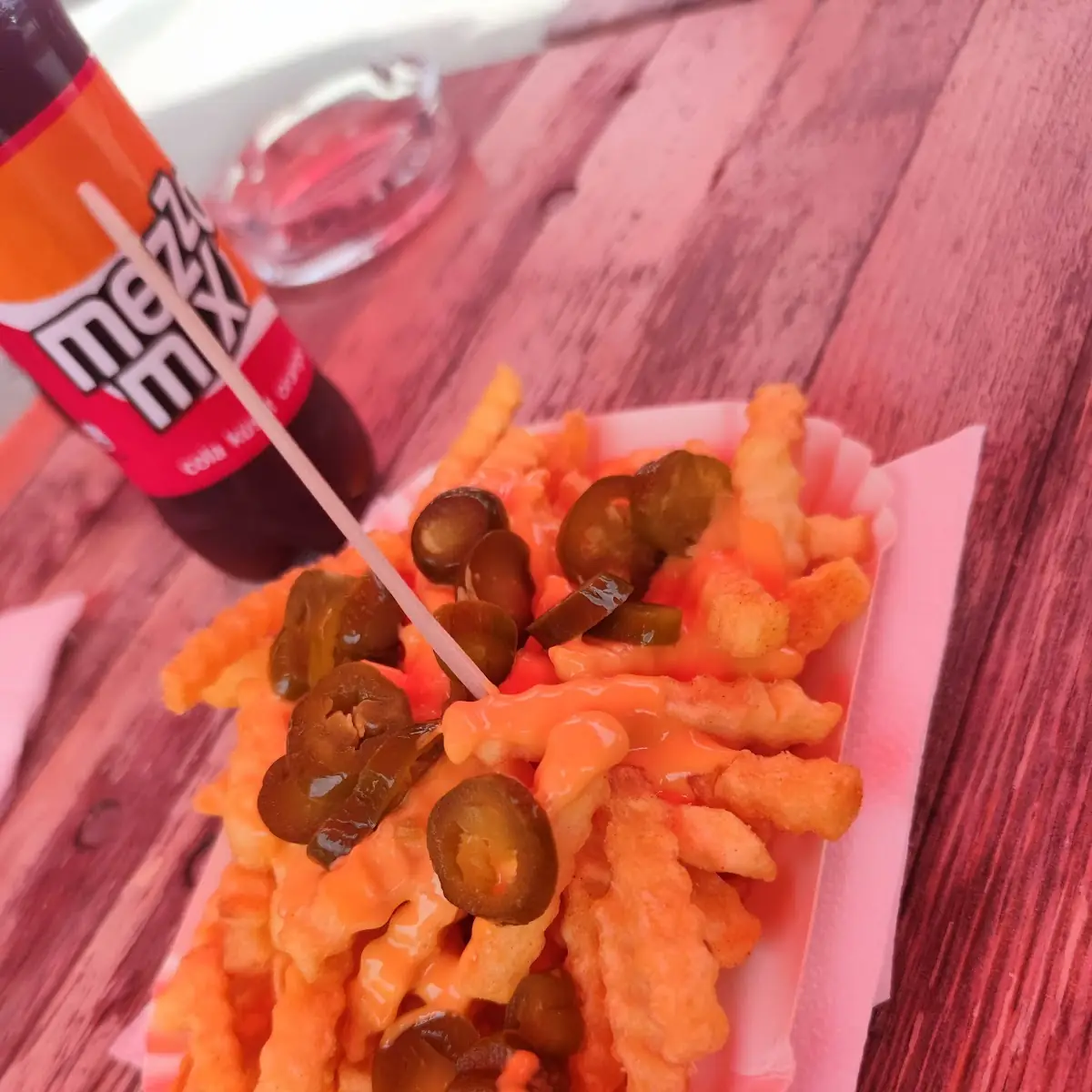 Pommes Frites Mit Currysauce Hot