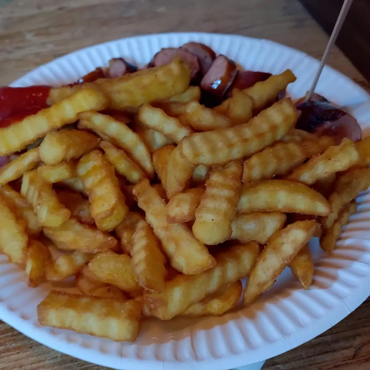 Rote Mit Pommes
