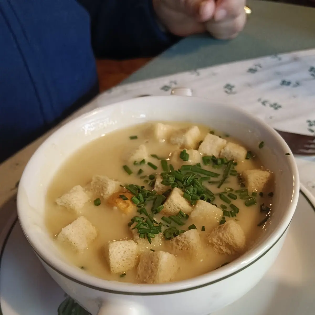 Knoblauchcreme Suppe I
