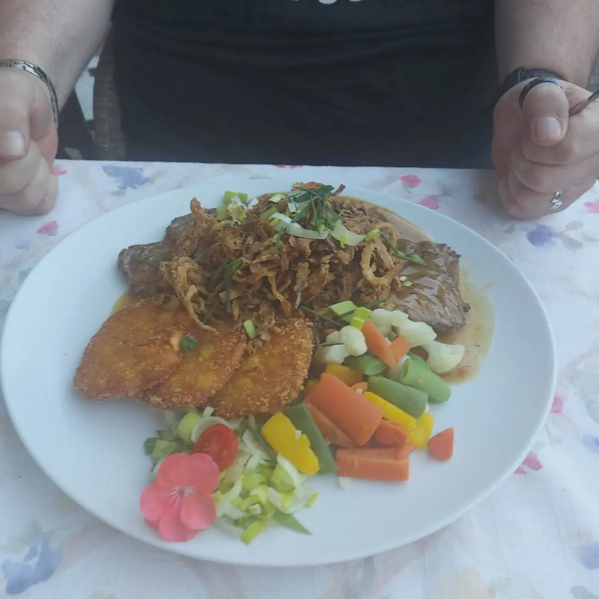 Ungarischer Zwiebelrostbraten Mit Rösti
