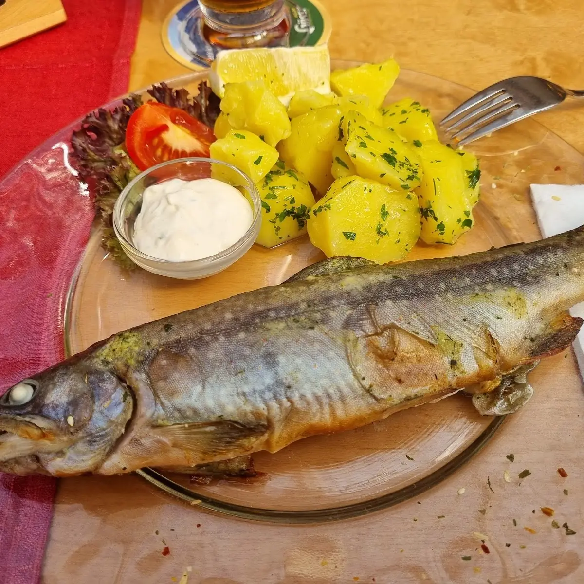 Frischer Saibling