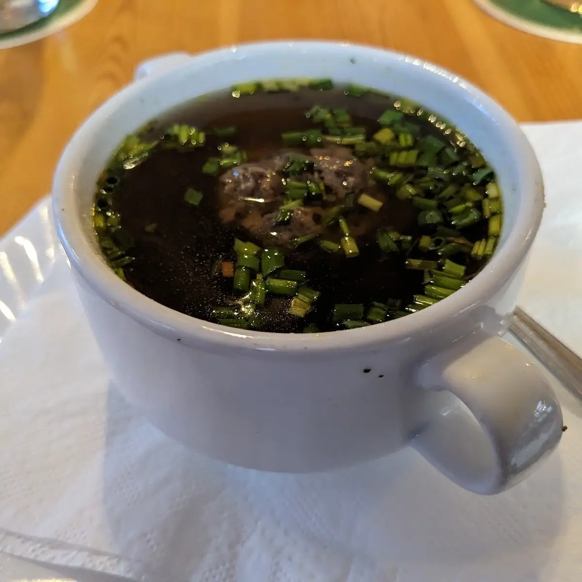 Leberknödelsuppe