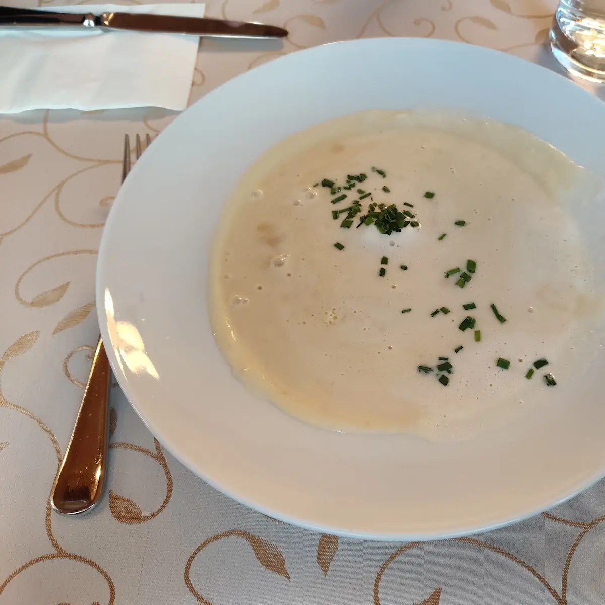 Knoblauchcremesuppe