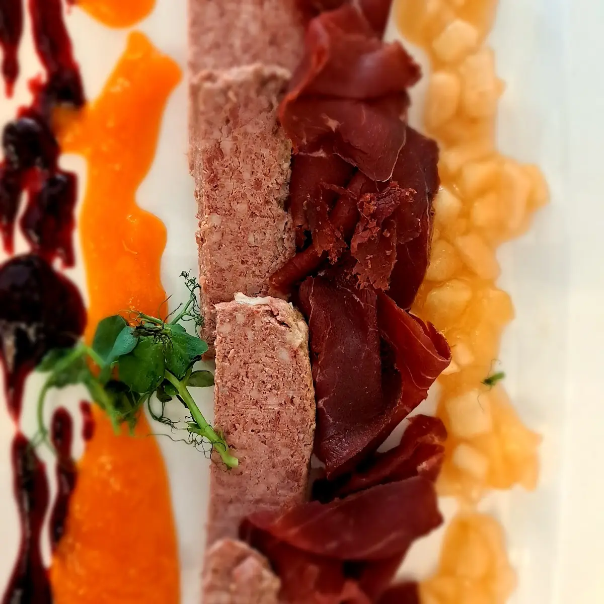 Vorspeise Rehschinken & Terrine