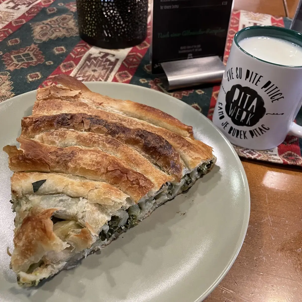 Pita Mit Spinat