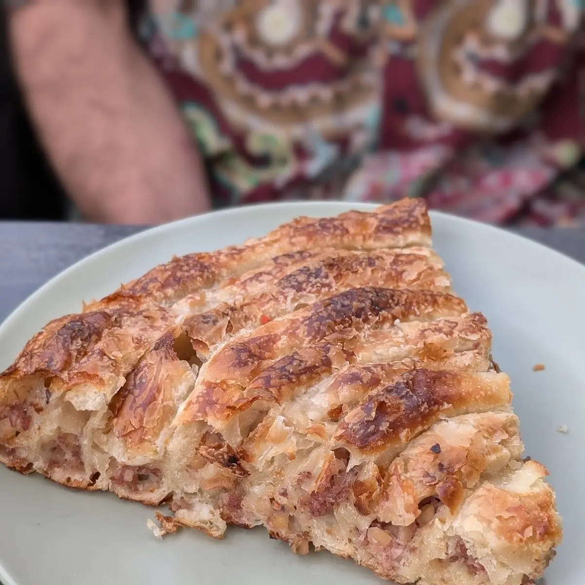 Pita with Meat and Potatoes