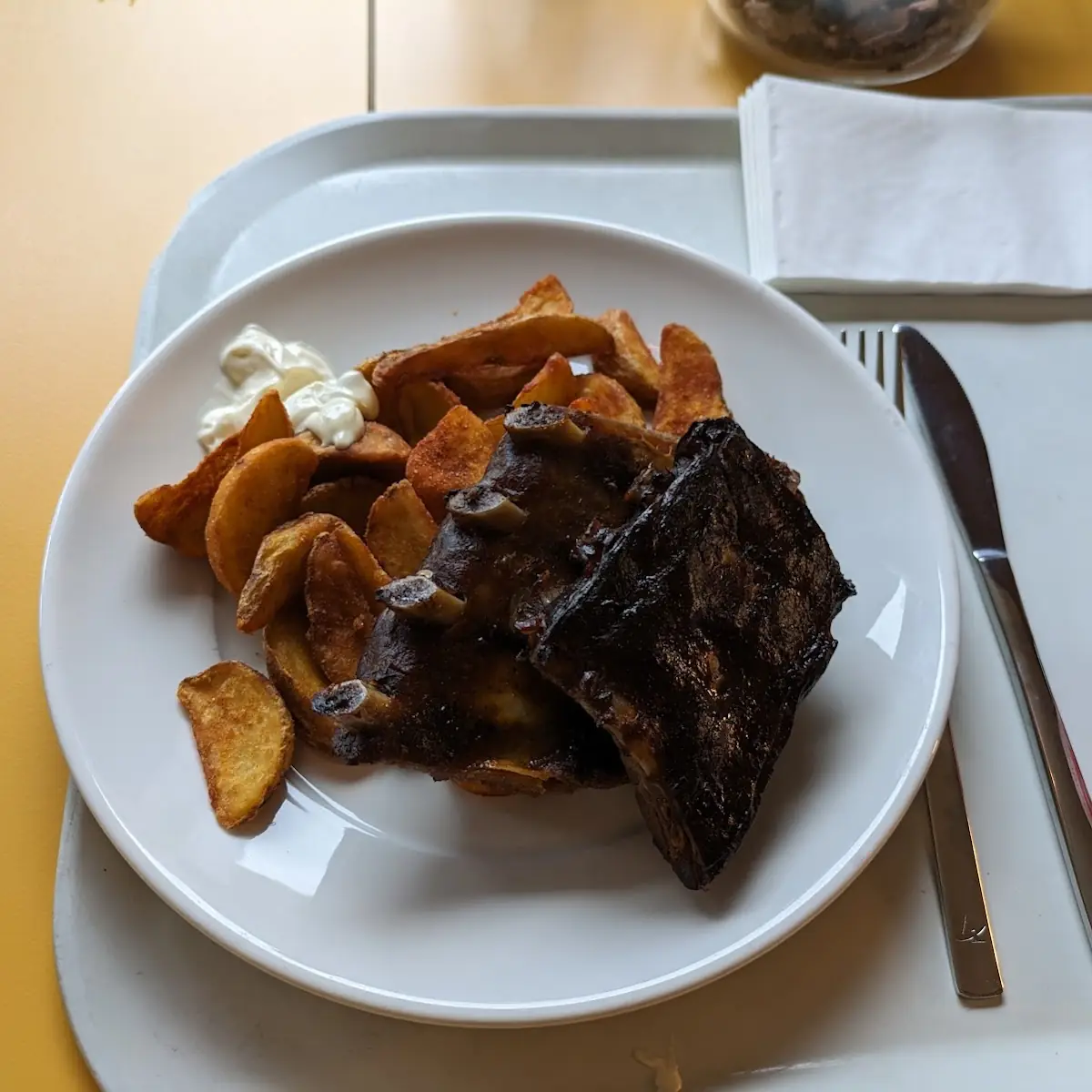 Spareribs Mit Wedges