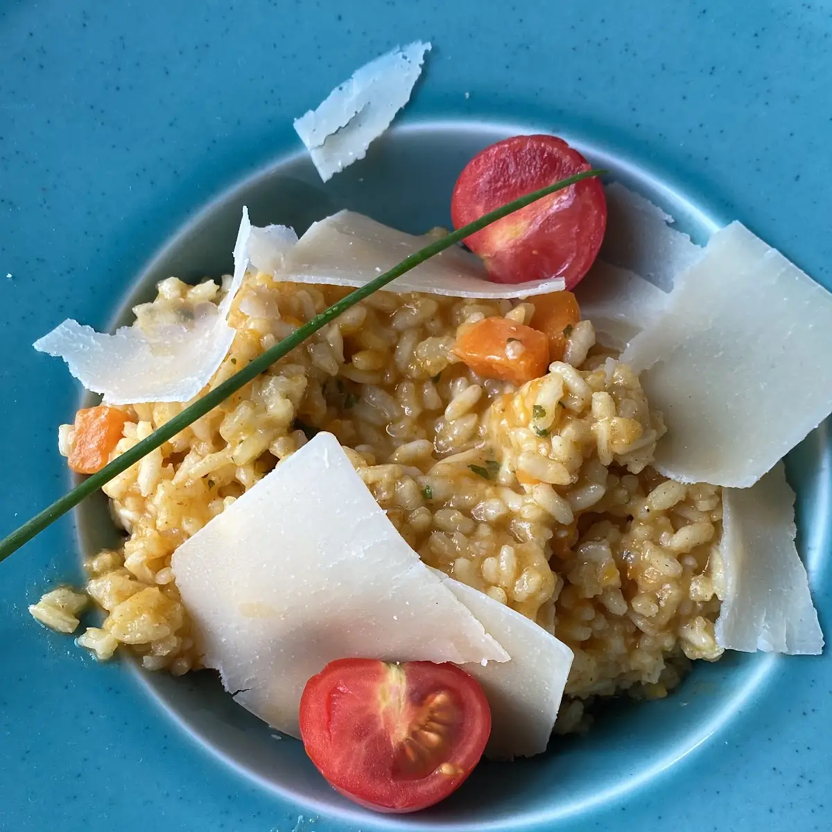 Kürbis Risotto