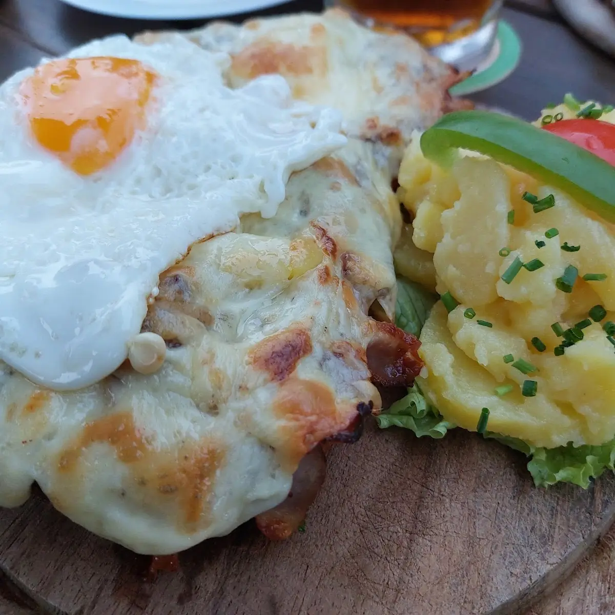 Überbackene Bierbreze