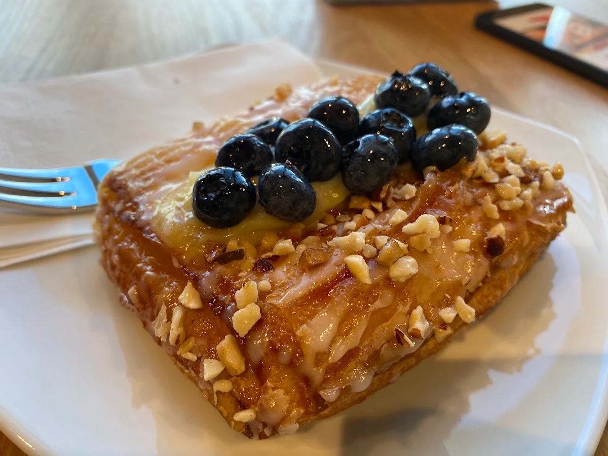 Dinkelgebäck Mit Blaubeeren