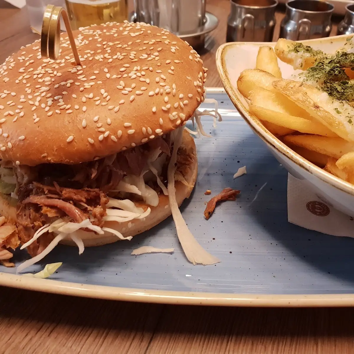 Pulled Pork Burger
