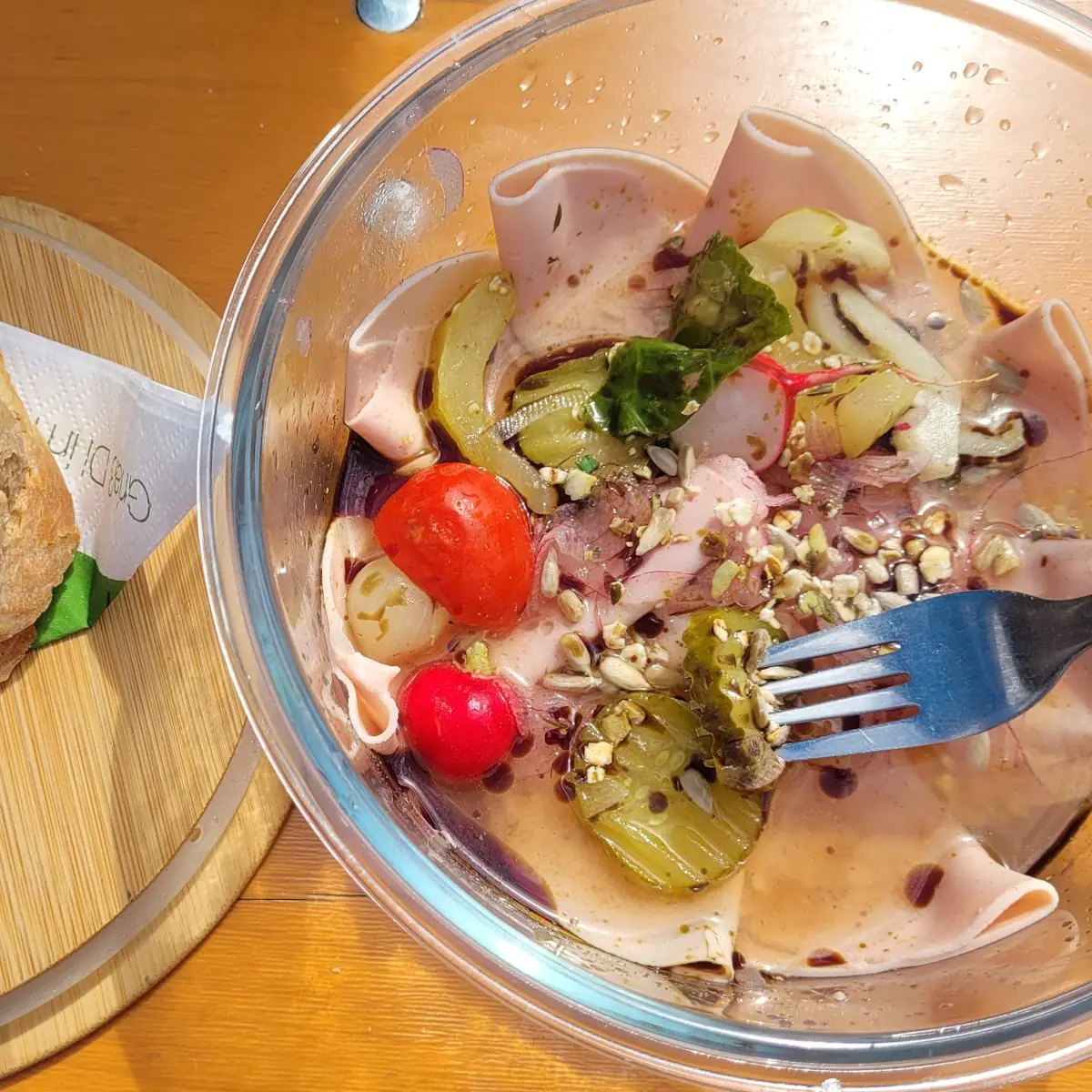 Saure Wurst Wurstsalat