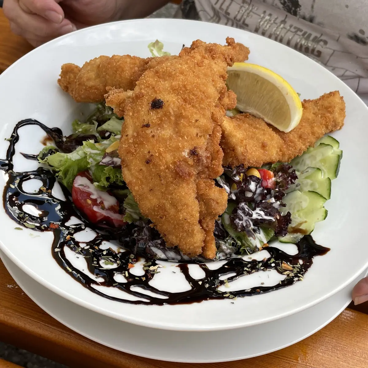Backhendl Salat