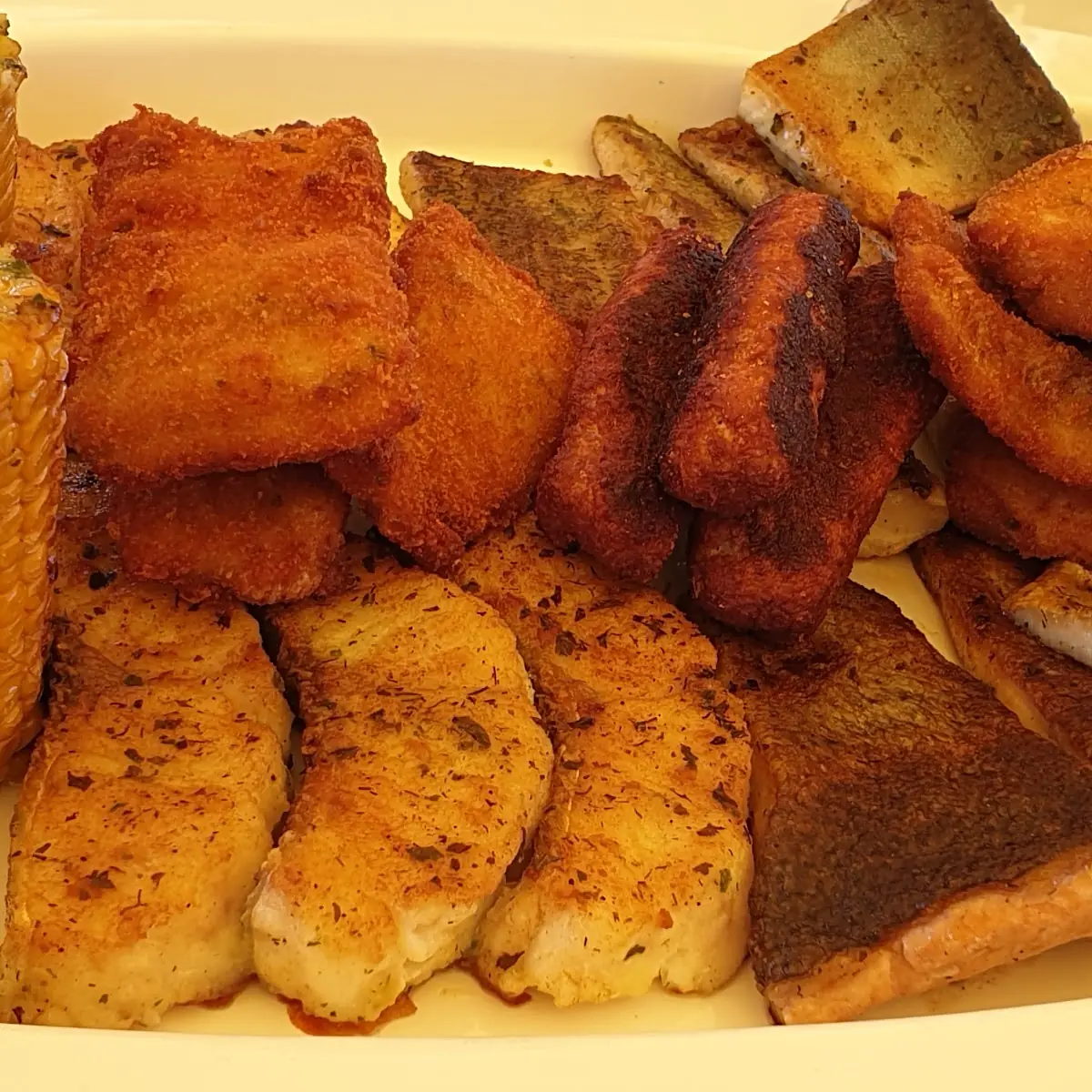 Gemischte Fischplatte