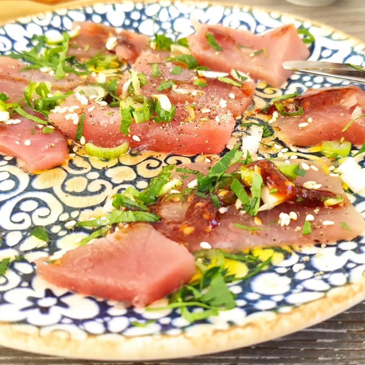 Thunfisch Sashimi