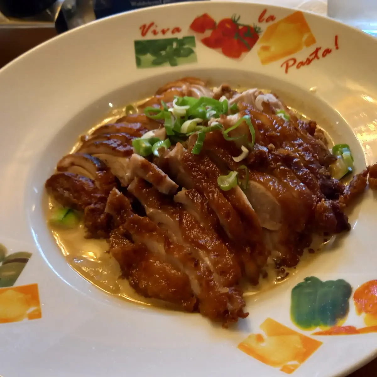 Knusprige Ente Mit Thai Curry Sauce