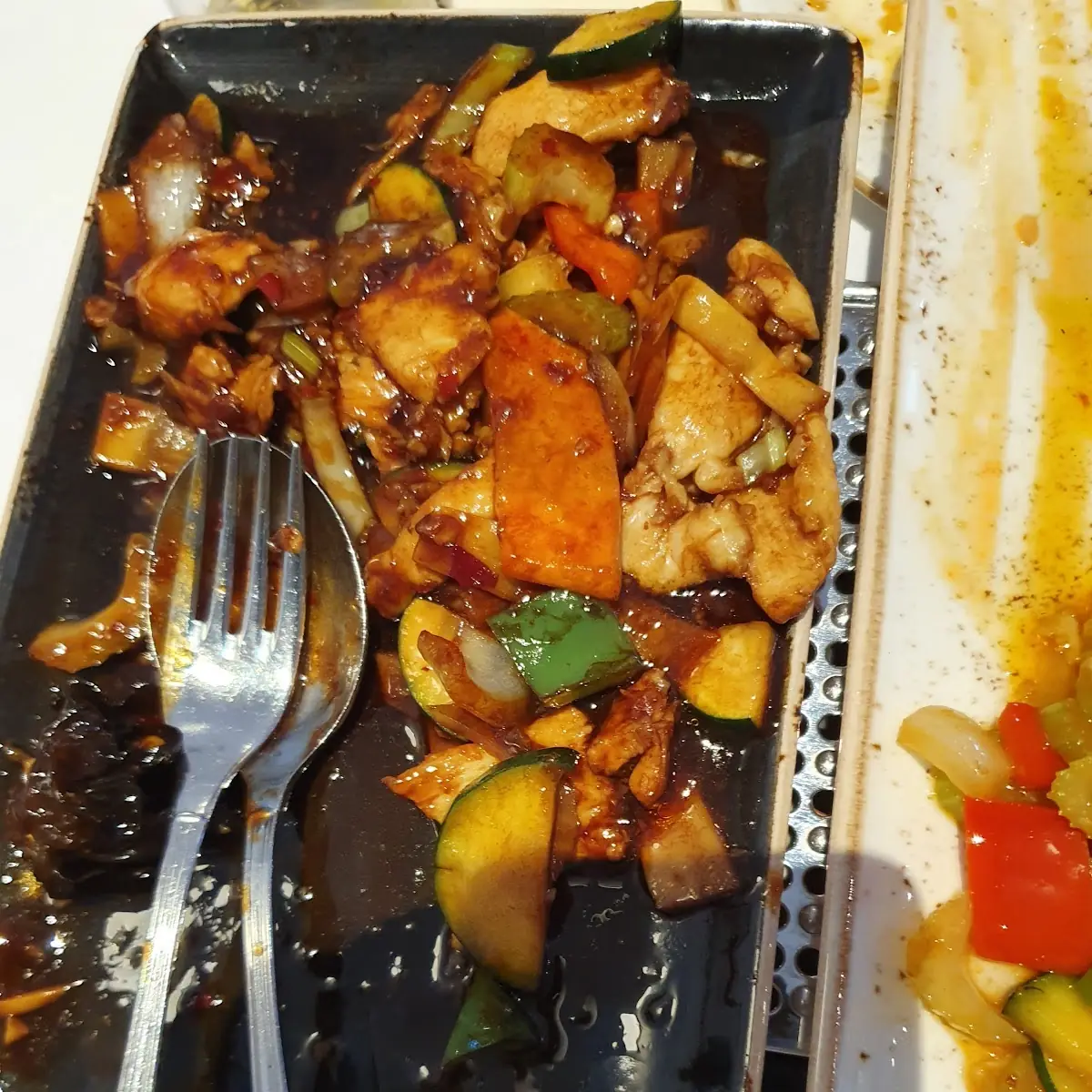 Hühnerfleisch Nach Szechuan Art