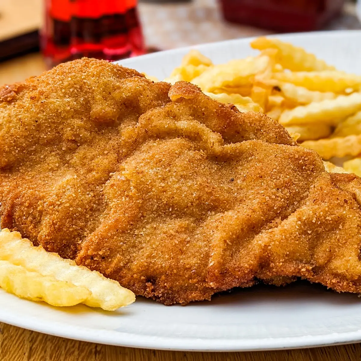 Großes Wienerschnitzel Vom Schwein